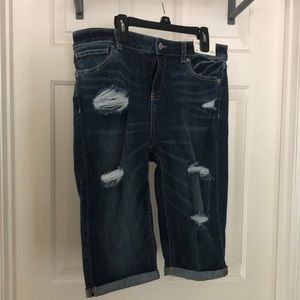 New York & Company Bermuda Jean shorts